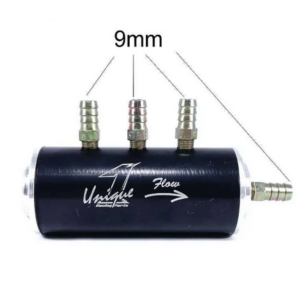 Divisor De Combustivel 3 Niples De 9Mm