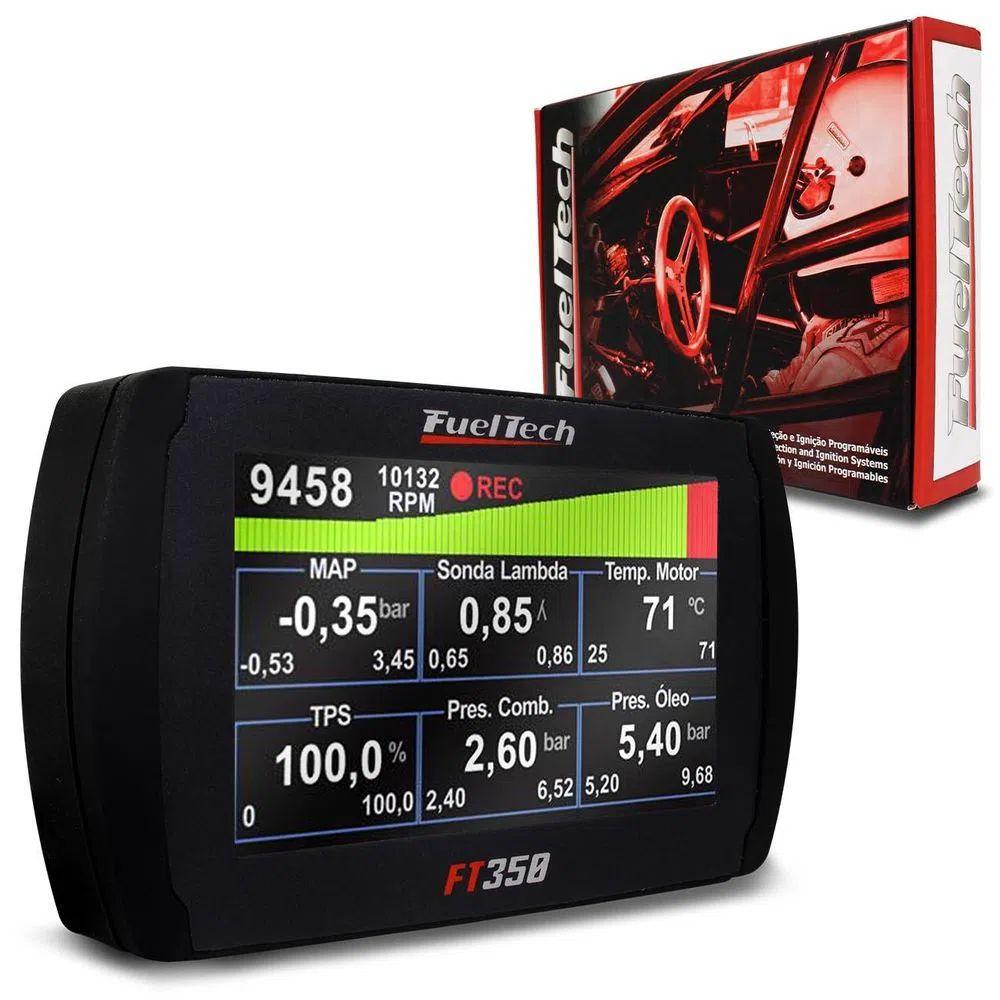 Fueltech Ft350 (Usada) Com Chicote Novo