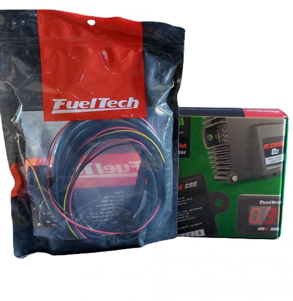Fueltech Wb 02 Meter Nano C/ Sonda + Chicote