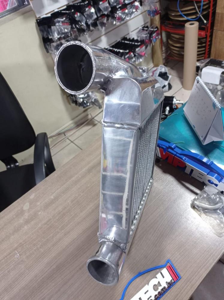 Intercooler Gol Frontal Do Radiador 3 Polegadas