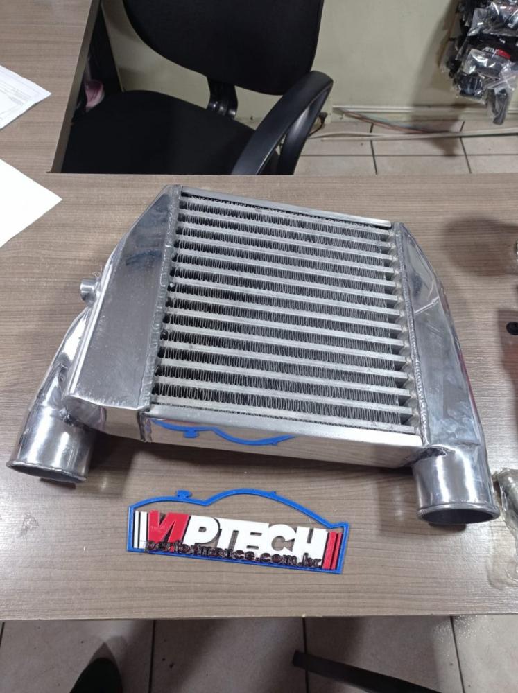 Intercooler Gol Frontal Do Radiador 3 Polegadas