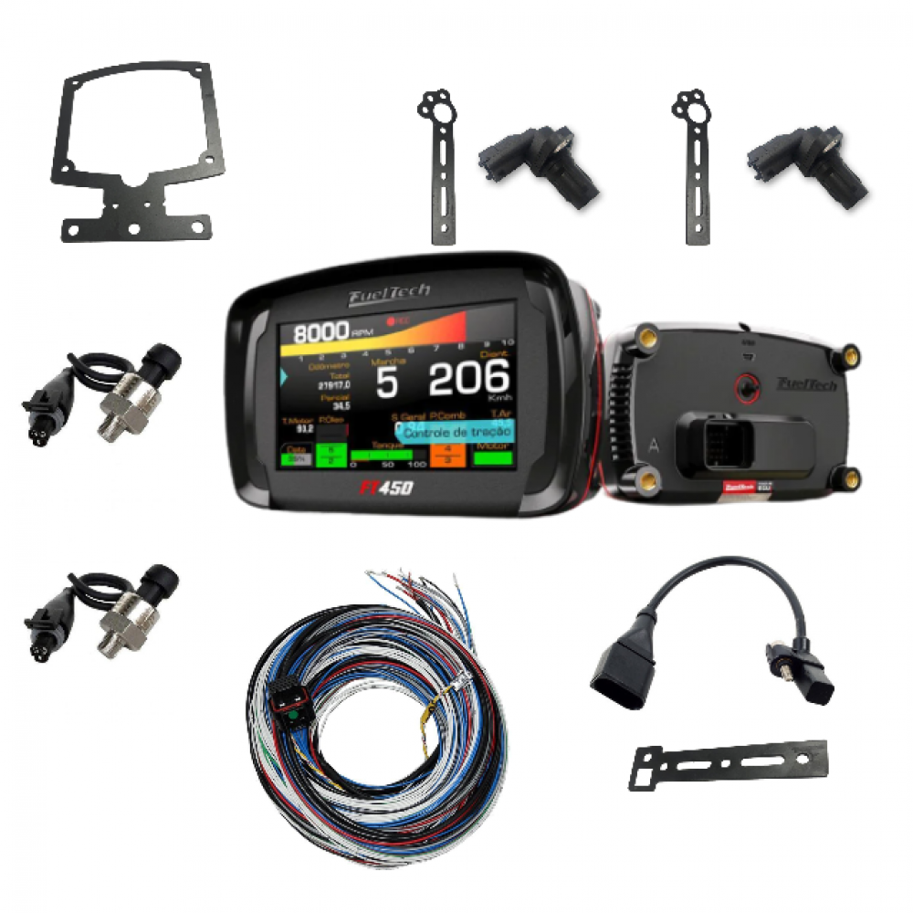 Ft450 + Kit Completo De Sensores