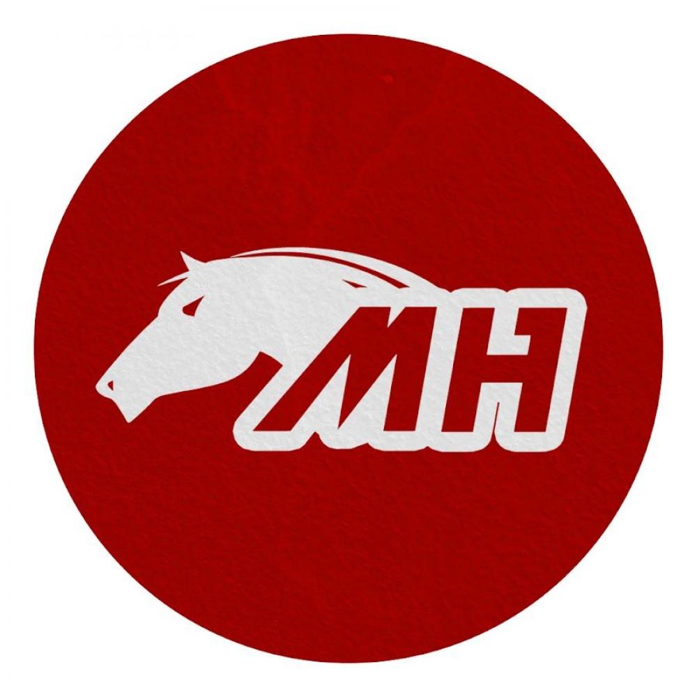 Mangote 4' Pol 102Mmx100Mm Preto Com Hump Metal Horse