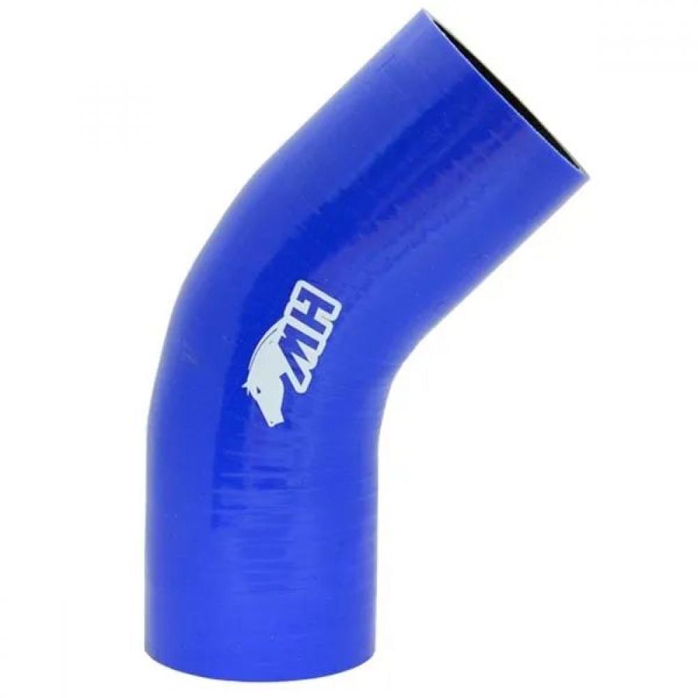 Mangote 2,5" Pol 45° 63Mm Metal Horse Azul