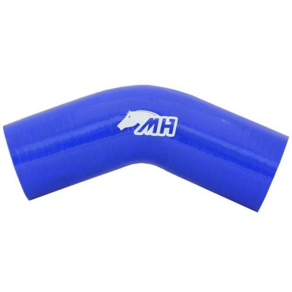 Mangote 2,5" Pol 45° 63Mm Metal Horse Azul