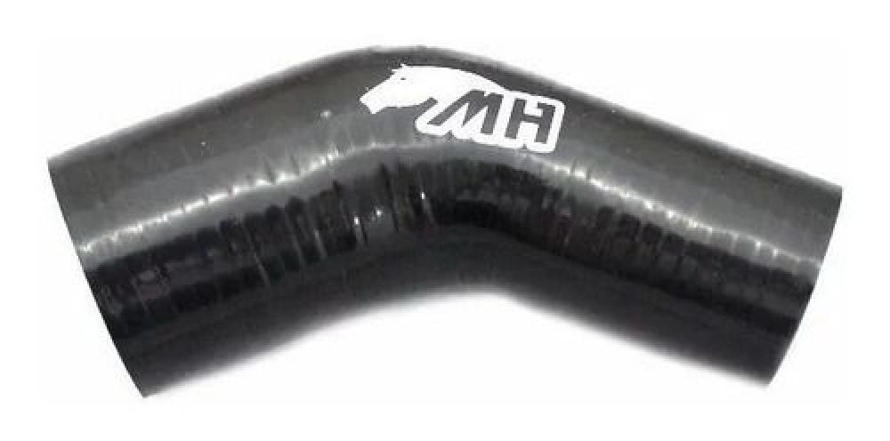 Mangote Redutor 2,5" X 2 Pol 45° 63Mm X 51Mm Metal Horse Preto