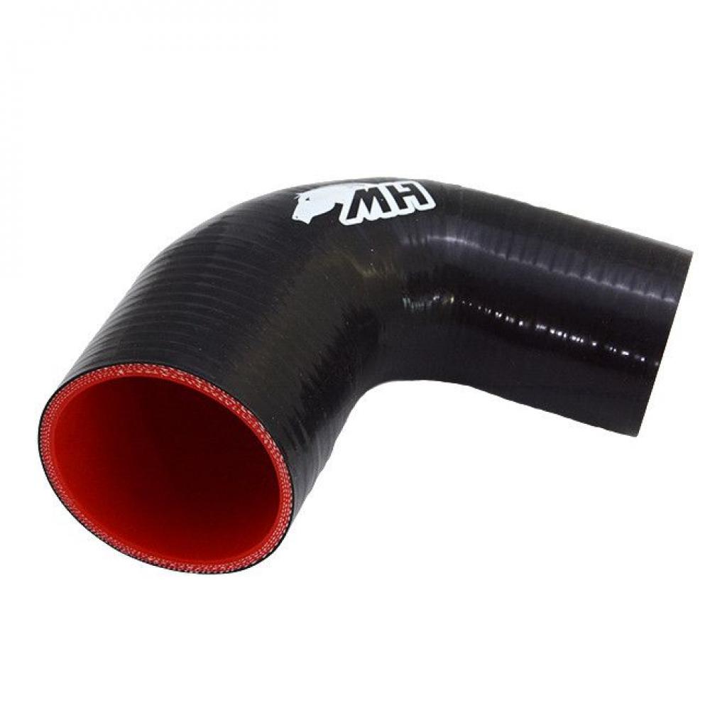 Mangote Redutor 2,5" X 2 Pol 90° 63Mm X 51Mm Metal Horse Preto