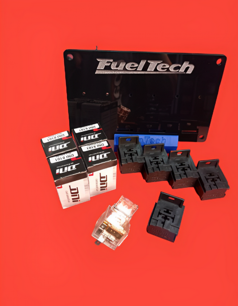 Placa Base Para Reles Fueltech Com Reles