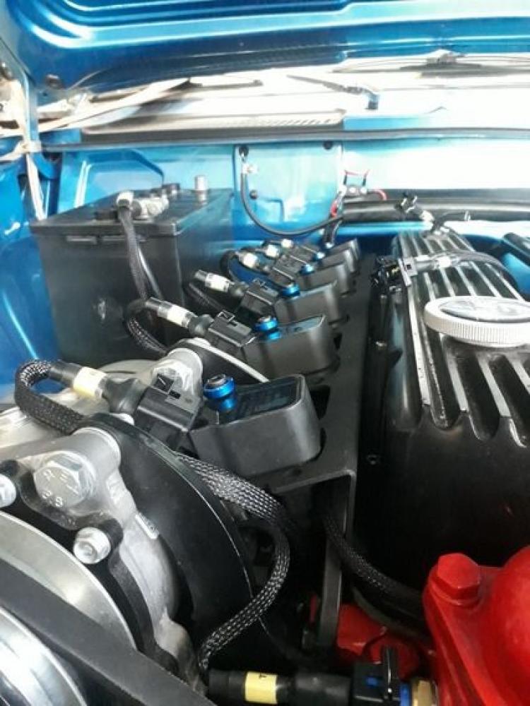 Regua De Bobina Gol G6 Para Opala, Caravan 6Cil Texturizada