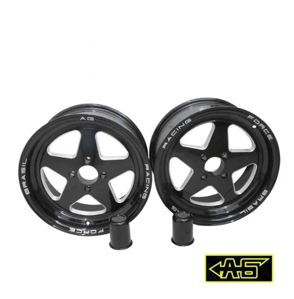 Rodas Ag Force 15X7" (Par) Furação 4X100