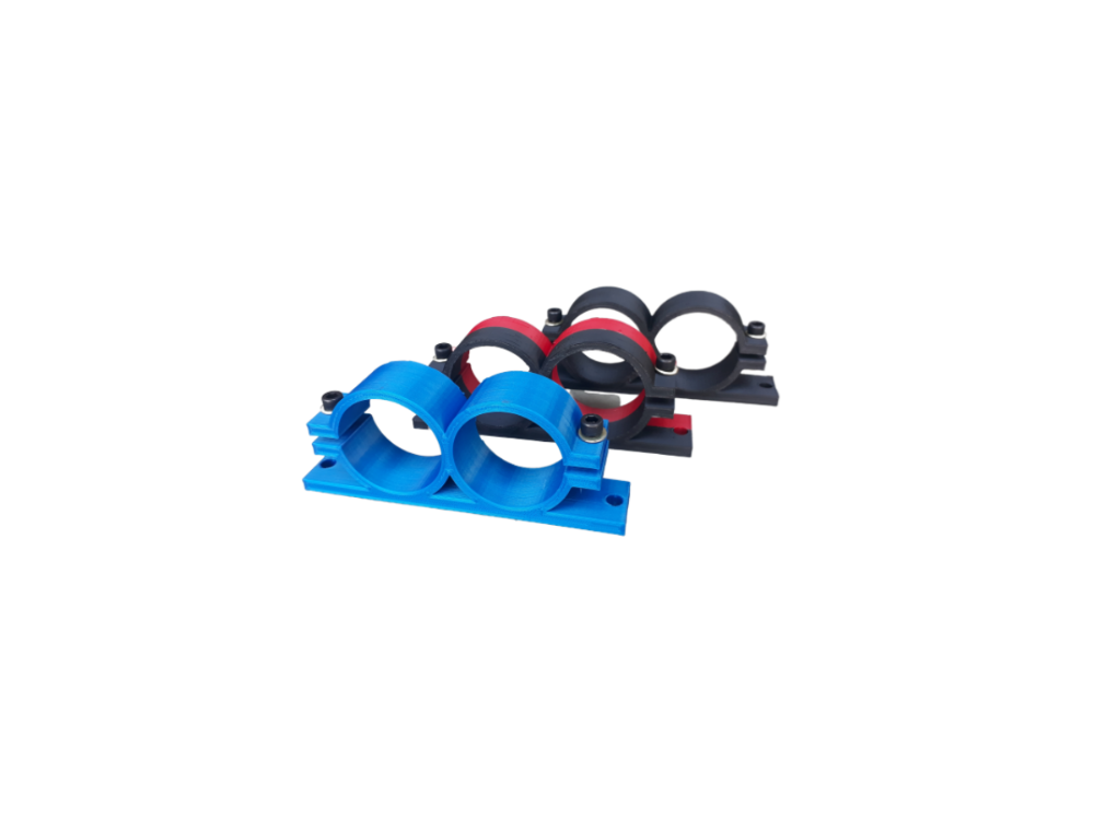 Suporte Econômico Duplo Para 2 Bomba De Combustível Modelo Gti 53Mm