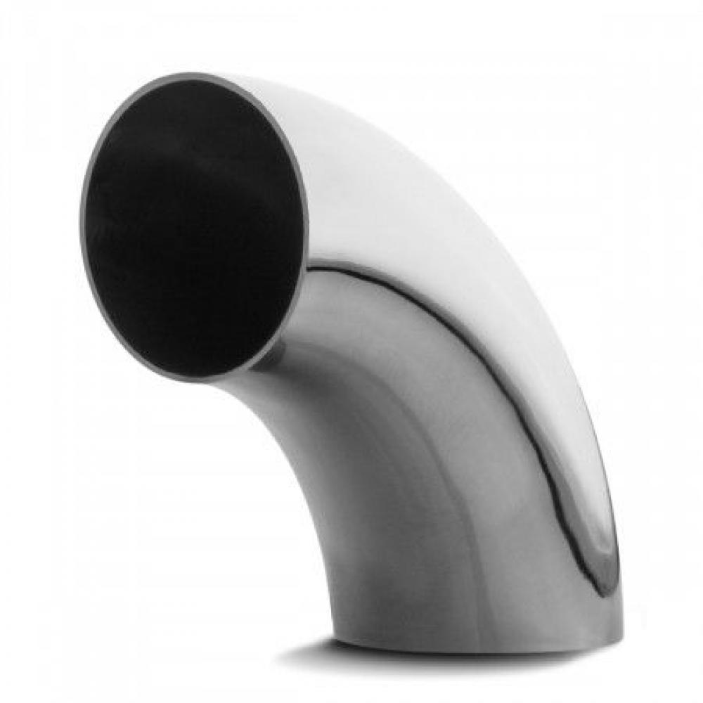 Tubo Curva 2,5' Pol 90° 2Mm Parede Inox