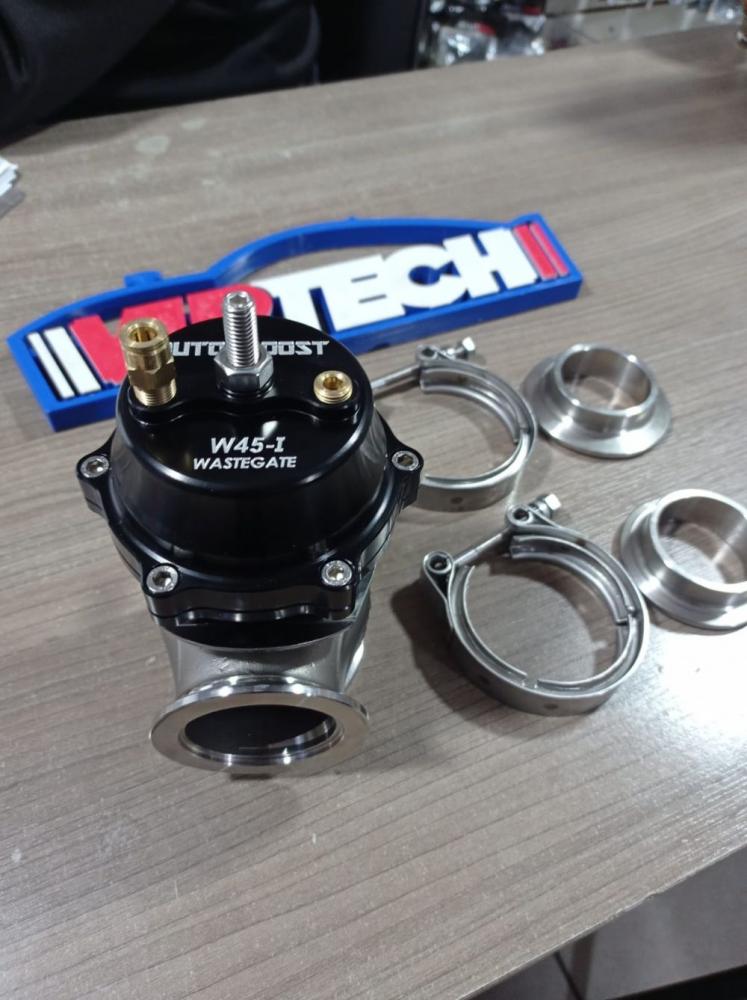 Válvula Wastegate W45I Inox Com V Band
