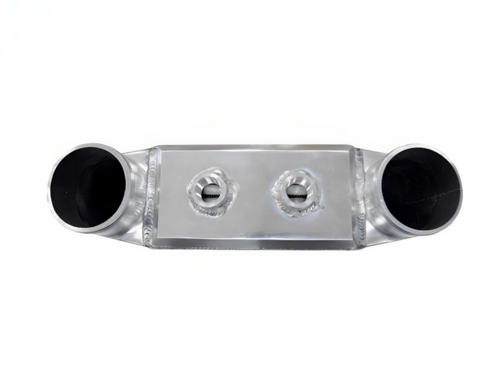 Watercooler Intercooler Agua Para Ar Medio Entada E Saida 3 1/2" Metal Horse