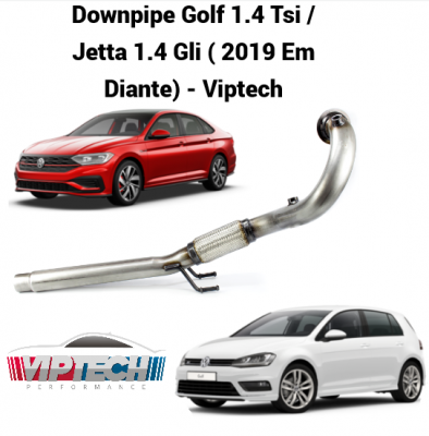 Downpipe Golf 1.4 Tsi / Jetta 1.4 Gli ( 2019 Em Diante) Viptech