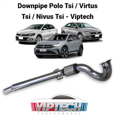 Downpipe Polo Tsi / Virtus Tsi / Nivus Tsi Viptech